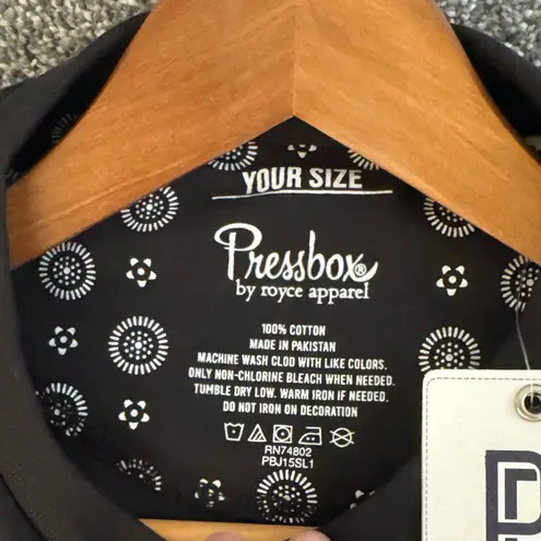 Pressbox NWT! GAMEDAY CCU Chanticleers black long sleeve pullover Size OS