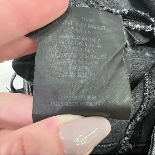 Saint Laurent
High-rise skinny jeans 25 Black D04 W/SK-HW