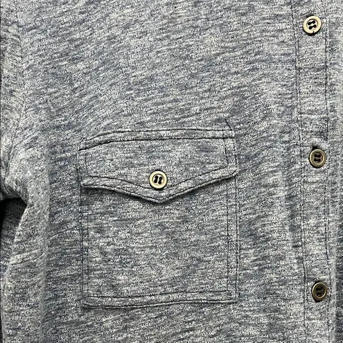 Tribal Jeans Blue Heather Button