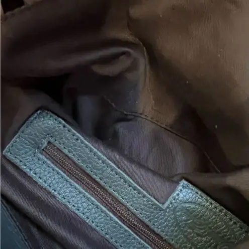 Onna Ehrlich Women's Gray Leather Tassel Hobo Bag