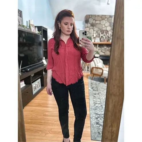 Velvet Heart Button Down Top