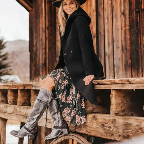 FREEBIRD by Steven Freebird Coal Boots