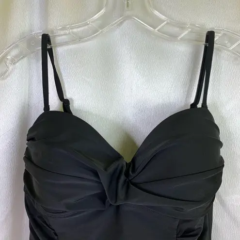 Old Navy  Black 1 Piece slimming Swim Suit Small