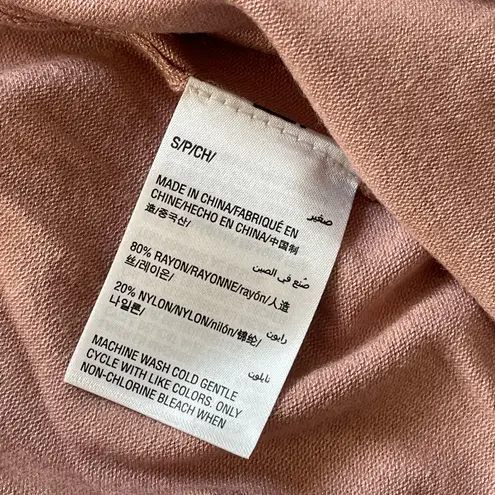 Alfani NWT Tie Sleeve Cardigan | Size S | Blush Pink