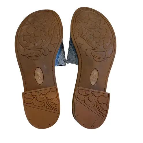 Sofft Women's Ardee Sandal in Sky Blue, Sz Sz 8 / EU39 Blue