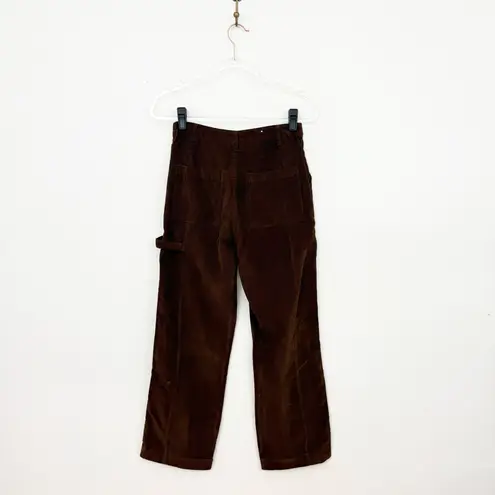 ONIA Women's Wide Leg Corduroy Carpenter Pants