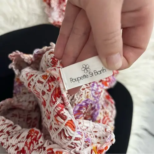 Poupette St. Barth Ariel Off-The-Shoulder Floral Top