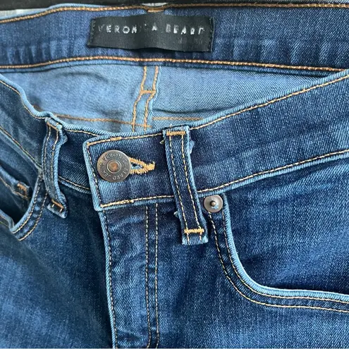 Veronica Beard Jeans Brooke 8.5 Skinny Jeans in Midnight Wash Women’s 26