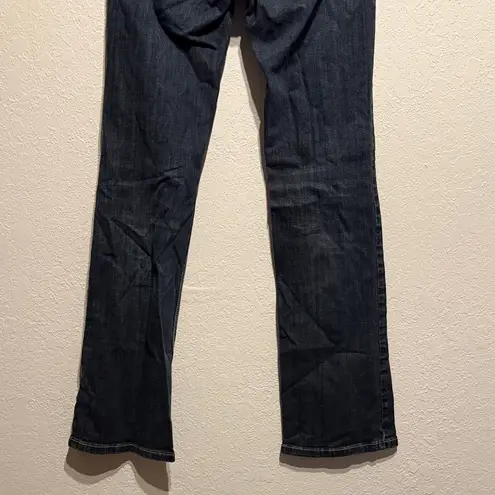 L.A. Idol Dark Blue Bootcut Jeans Embellished Flap Pockets Faux Jewel Women’s 11 Size 33