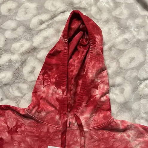 Zoozatz NWT Indiana University Tie Dye Hoodie Sweatshirt Size Small