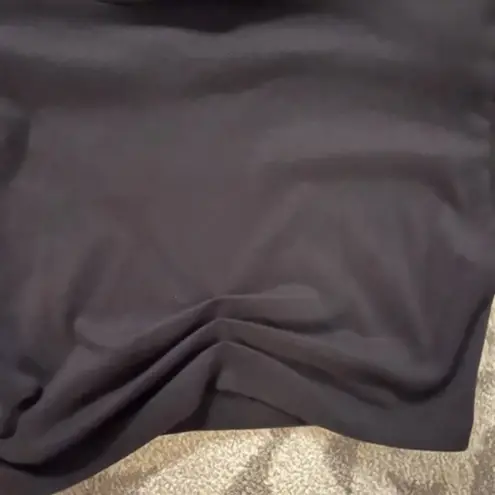 Vintage Prezzia Loose Fitting Crop Top Size medium Black