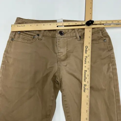 CP Shades Jeans Womens 5 Small Brown Tan Skinny Khaki Ankle Mid Rise Vintage
