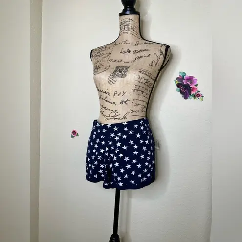 Motherhood Maternity Blue & White Star Lounge Shorts Size Extra Large