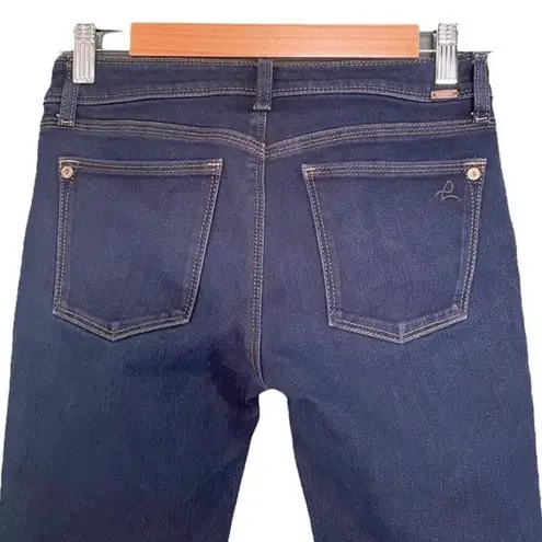 DL1961 Jeans Women's Size 25 Angel Midrise Skinny Ankle Dark Wash Designer Denim