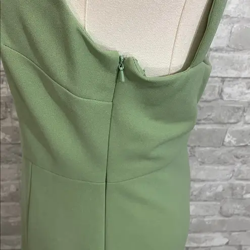 BHLDN Blake Square-Neck Stretch Crepe Maxi Dress