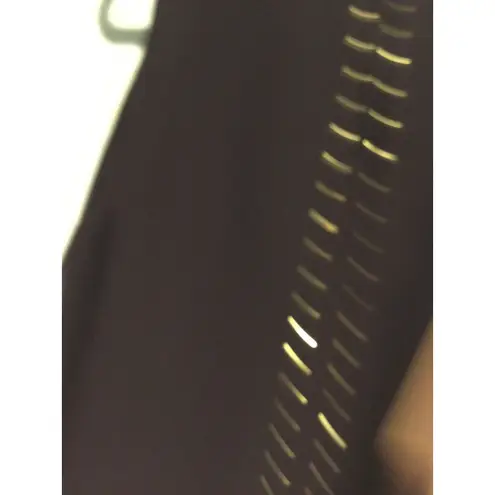 Roz & Ali Womens Dress Size 8 Sleeveless Studded Sheath Purple Knee Length