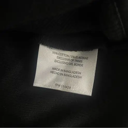 Brave Soul London Black Ribbed Collared Wrap Crop Top | NWT | Size M