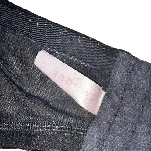 Cacique Full Coverage Underwire Support Lined Lane Bryant Black Bra size 40D