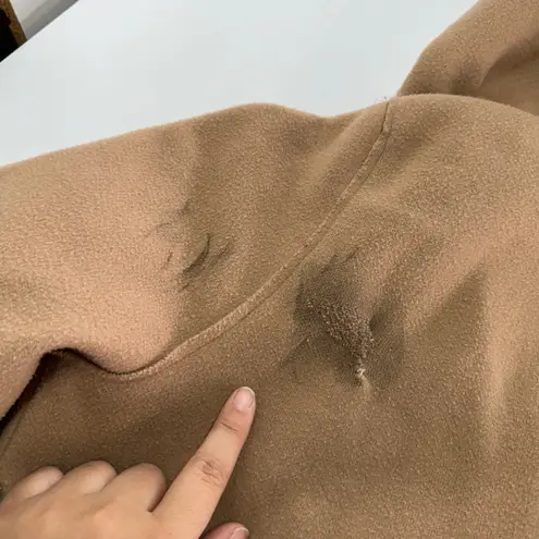 Pietro Brunelli Coat Womens Small Brown Yellow The Divina Maternity Jacket