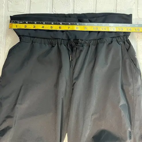 Coolibar Pants Women Medium Black UPF 50+ Motio Joggers Ruched Pull On Stretch M