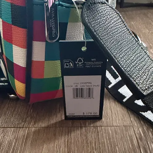 Karl Lagerfeld PARIIS Maybelle Crossbody Ikonik Choupette Bag Cat NWT