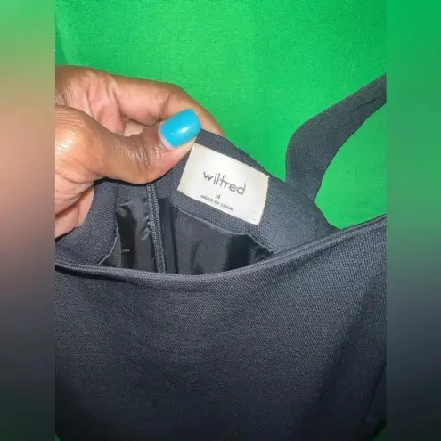 Wilfred  Black Wide Leg Jumpsuit size 4