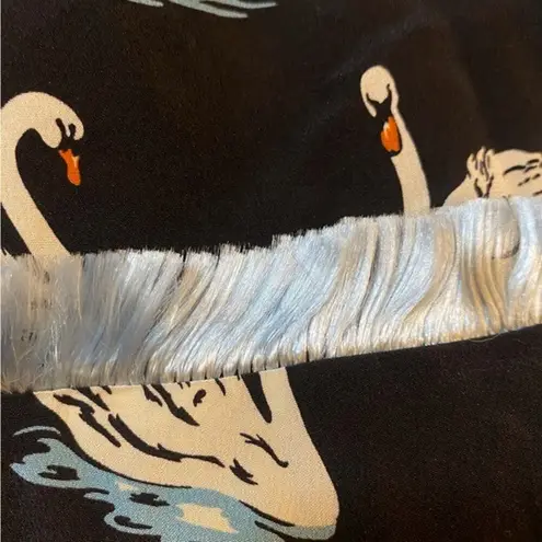 Stella McCartney Silk Swan Blouse IT 46