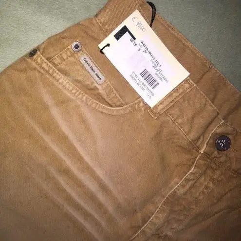 Calvin Klein Jeans 29 NWT Camel Carmel Tan Italy