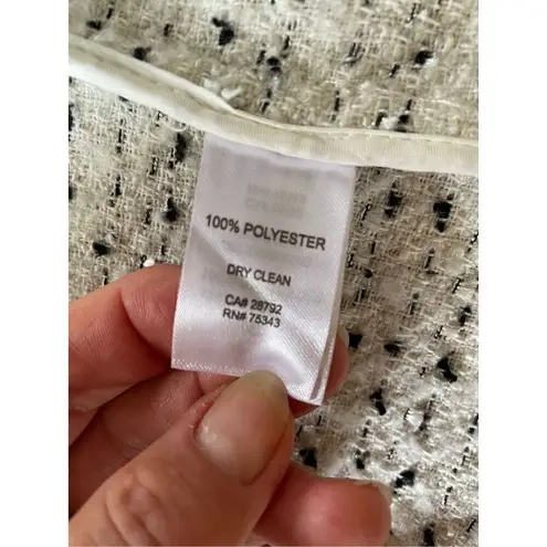 Adrienne Vittadini Tweed Blazer S