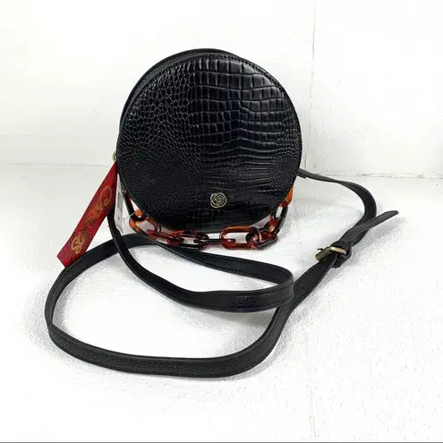 Carlos Santana Crossbody Black Handbag