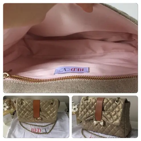 RED Valentino Bow Flip Shoulder Bag