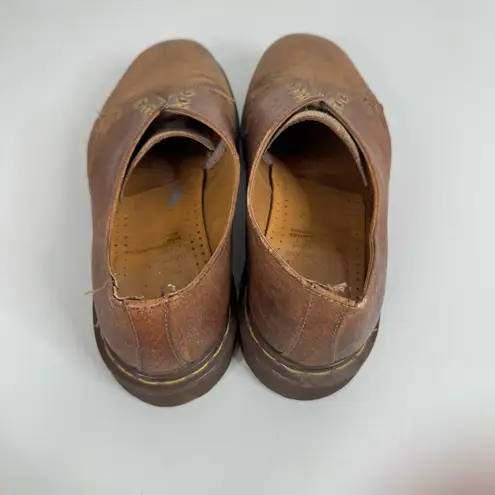 Dr. Martens Vintage  Y2K Brown Leather Shoes Size 8