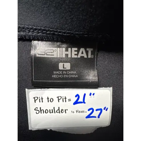 32 Degrees Heat Womens Black Full Zip Athletic Jacket Size L Lightweight Soft - Image 3