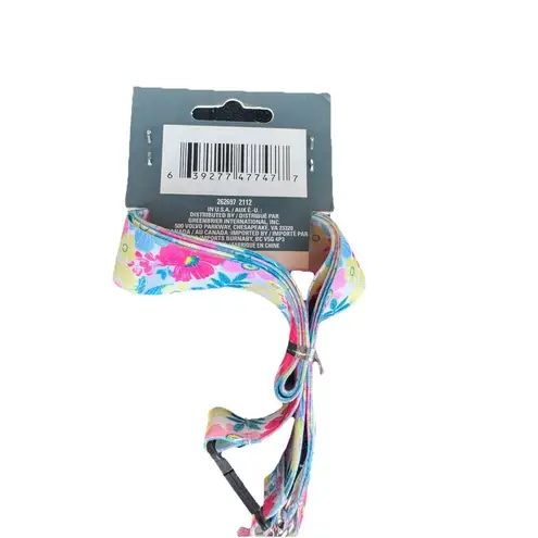 Juncture Floral Flowers Lanyard NWT Pink