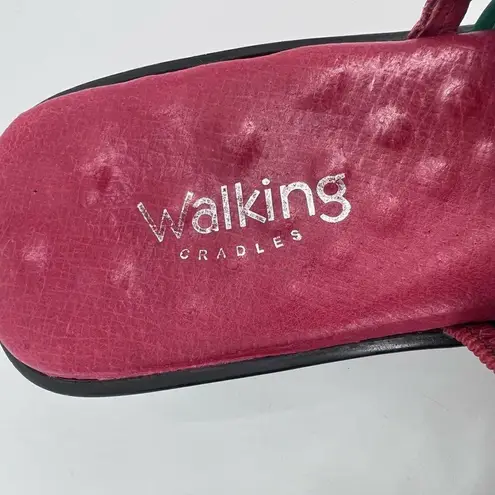 Vintage 80s Walking Cradles Leather Slip