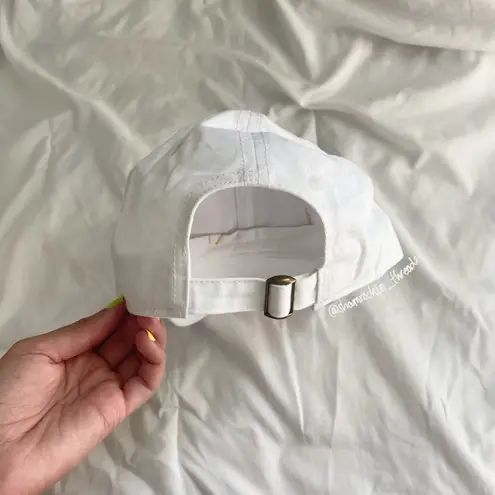 Notre Dame Irish trucker hat embroidered braided reworked White