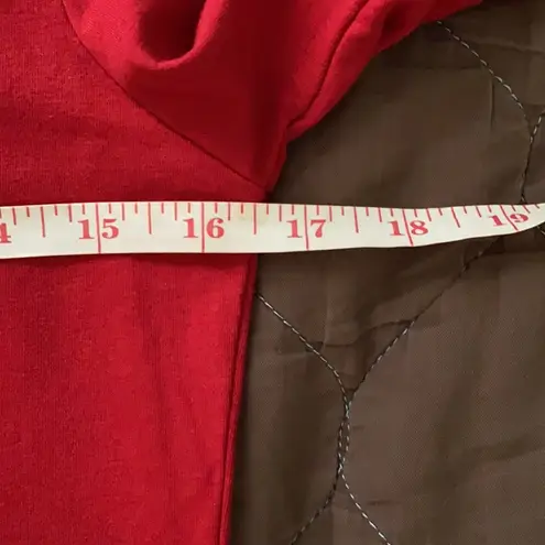 Energie Long Sleeve Red Top Size Large