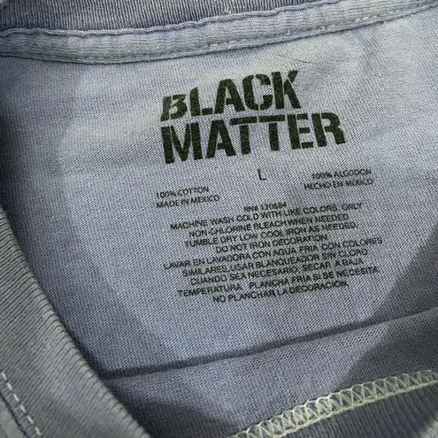 Black Matter Japanese Oversized Tee Streetwear size Large