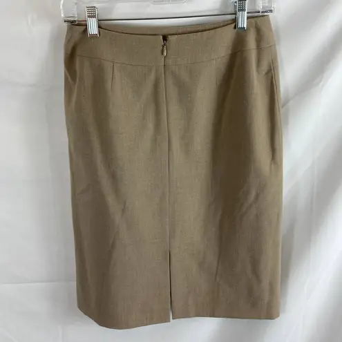 Tahari MIX by  Tan Pencil Skirt 2P