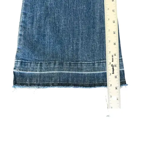 Evereve Pistola Distressed Flare Jeans Style P8123 Medium Wash Women’s Size 27