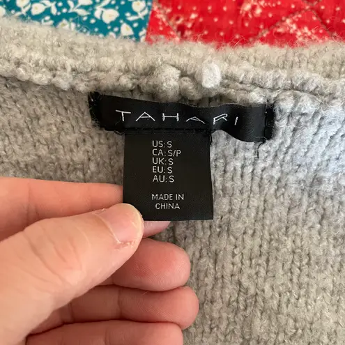 Tahari Small Gray Vest