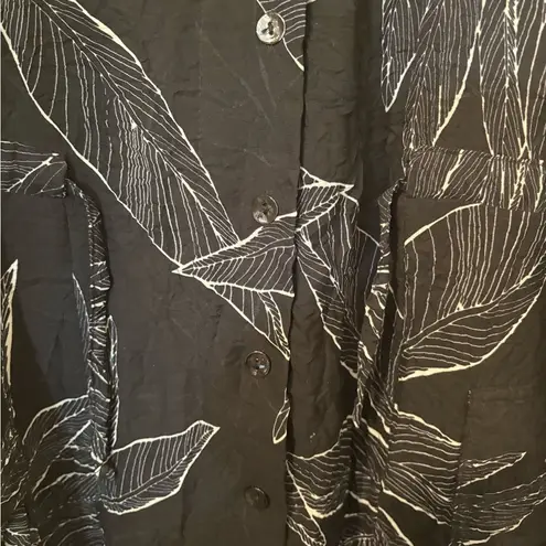 Alembika Everything dress size M botanical balloon hem sold out laden look Black Size M