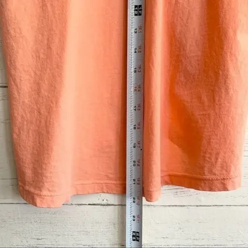 LA Made Orange Maternity Tee Size small