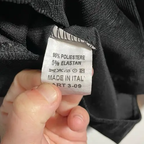 Vintage Women’s Italian Corduroy Shirt Jacket in Black One Size Size undefined