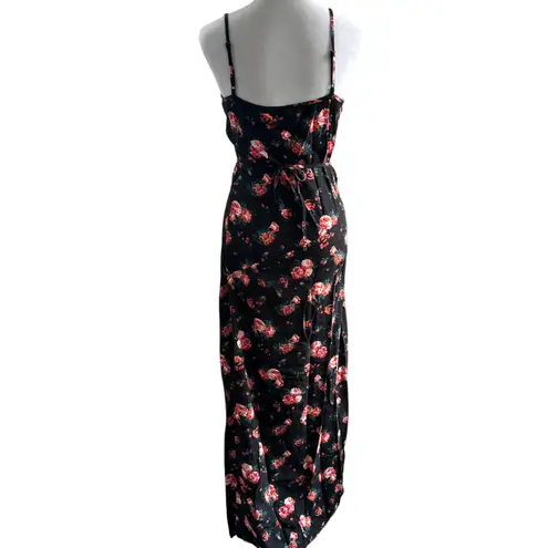 Rat & Boa Sz Small Floral Maxi Dress Romantic Sultry Boho Feminine Sexy Glam