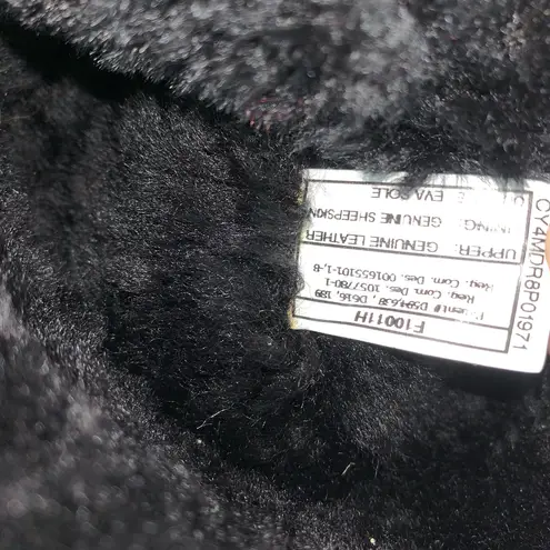 UGG Australia Black Bailey Button Triplet 1873 Sheepskin Boot Women Size 7