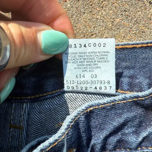 Levi's Vintage Y2K  550 Relaxed Fit Tapered Leg Blue Mom Jeans Ladies 18 W L