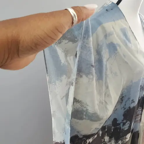 Riah Fashion Multicolored Open Front Kimono One Size Fits Most