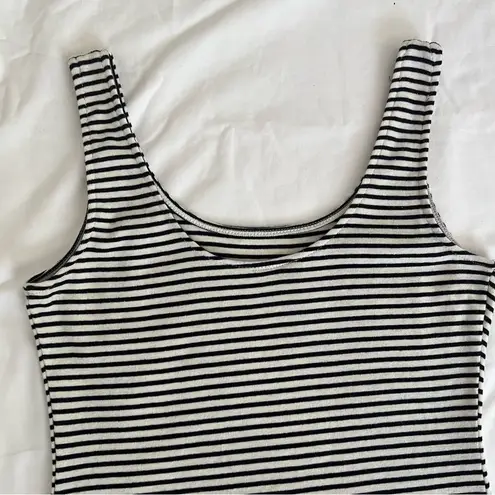 Sparkle & Fade striped tank dress small