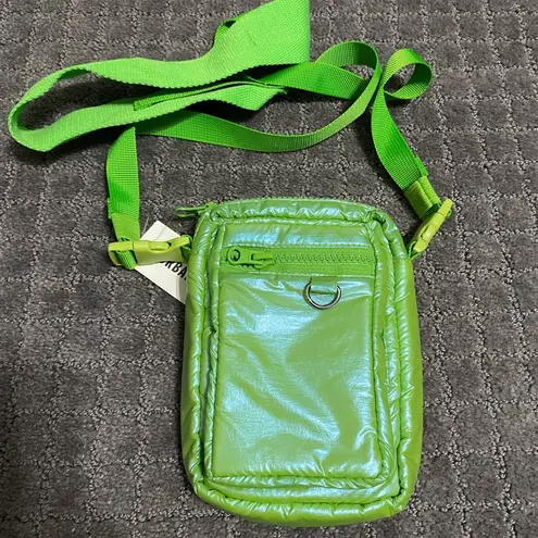 Urban Outfitters  Bryn Puffy Nylon Crossbody Bag NWT - Green